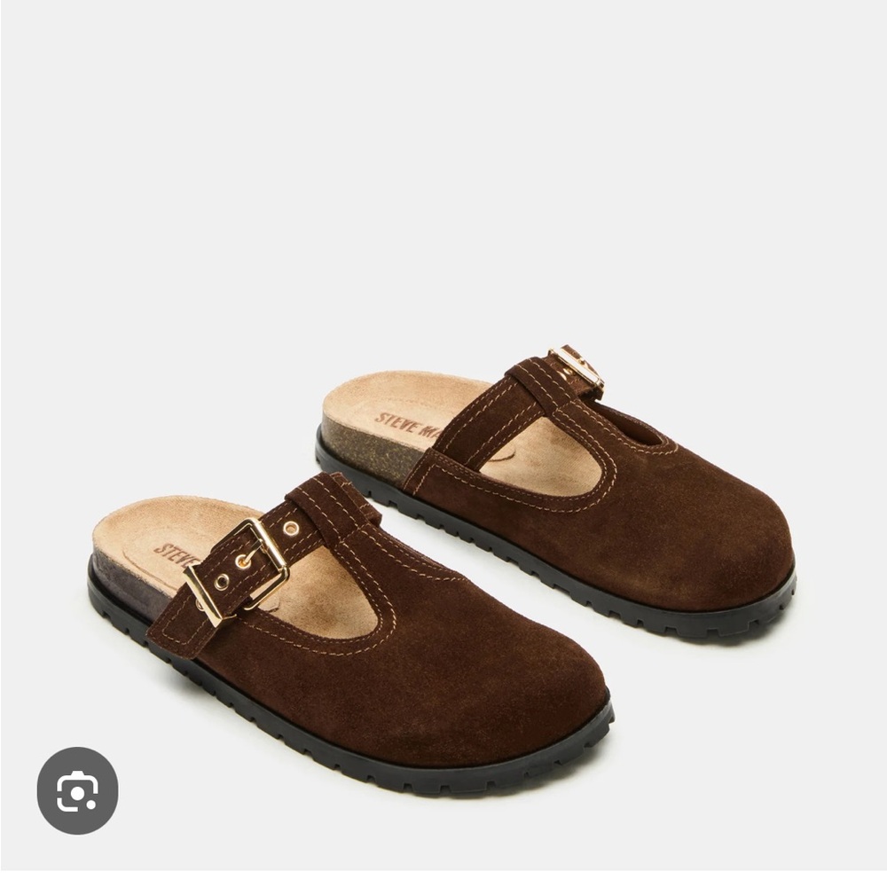 Steve Madden Chocolate Brown Atticus Clogs